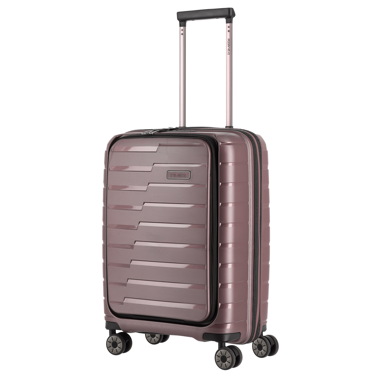 Travelite 4-Rad Trolley S mit Vortasche Air Base Flieder