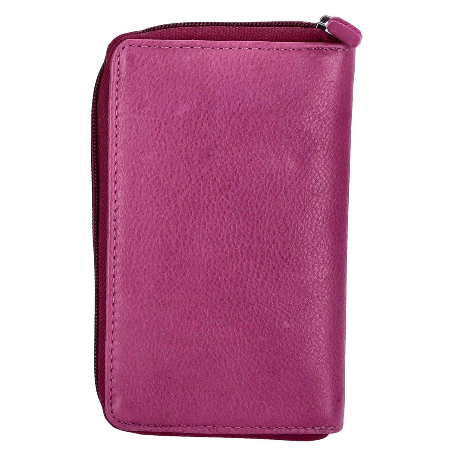 The Skandinavian Brand Damen Leder Geldbörse - fuchsia Abbildung 2