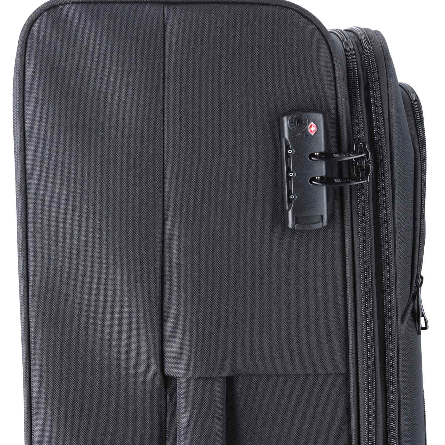 TheTrueC 4 Rollen Koffer Superlight 77cm Kopenhagen Black Abbildung 4