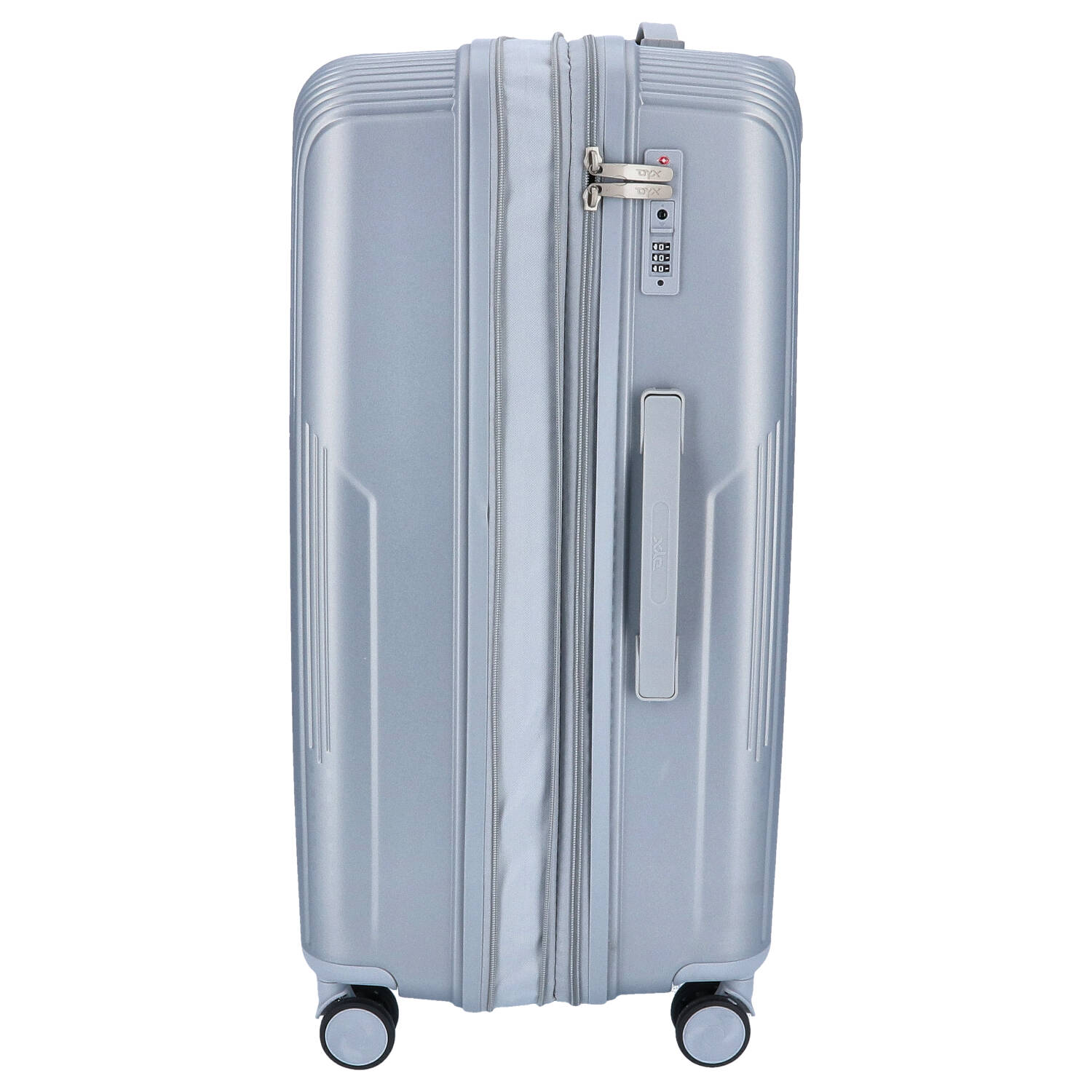 DYX 4 Rollen Koffer L 76 cm Palermo silber Abbildung 5