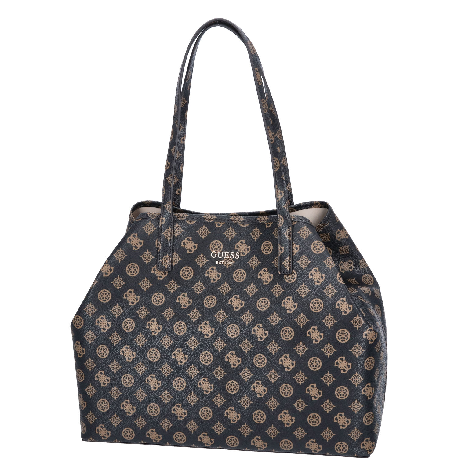 GUESS Damen Shopper Vikky Brown