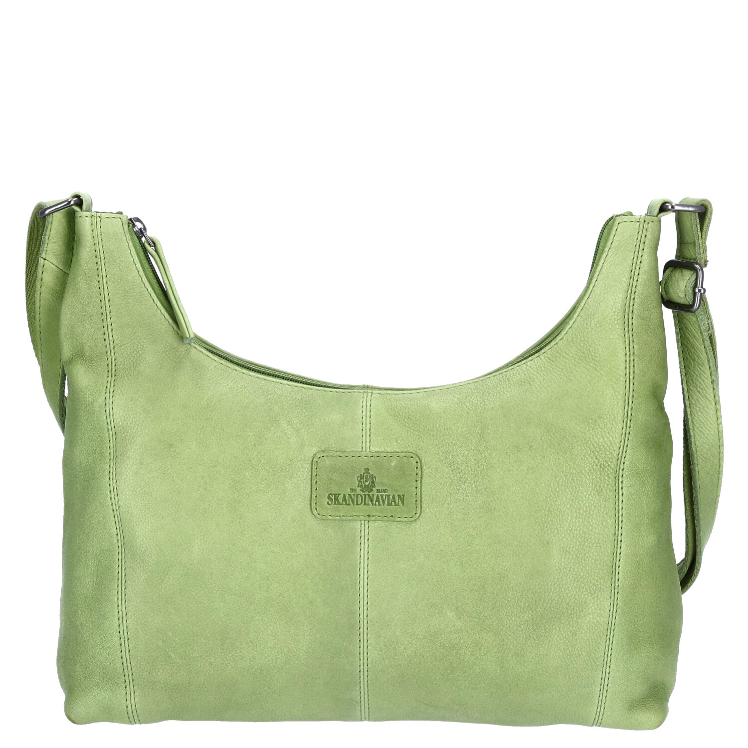 The Skandinavian Brand Leder Umhängetasche  Green