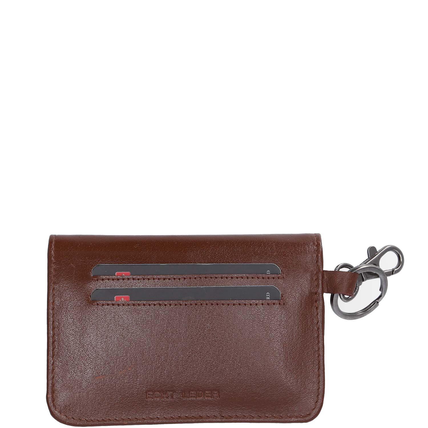 TheTrueC Leder Schlüssel Etui  Cognac Abbildung 2
