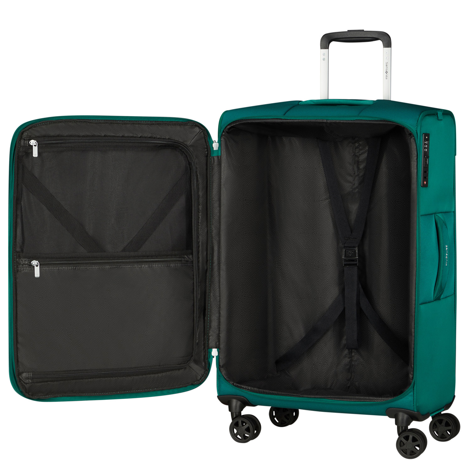 Samsonite 4-Rad Trolley 68cm Urbify pine green Abbildung 9
