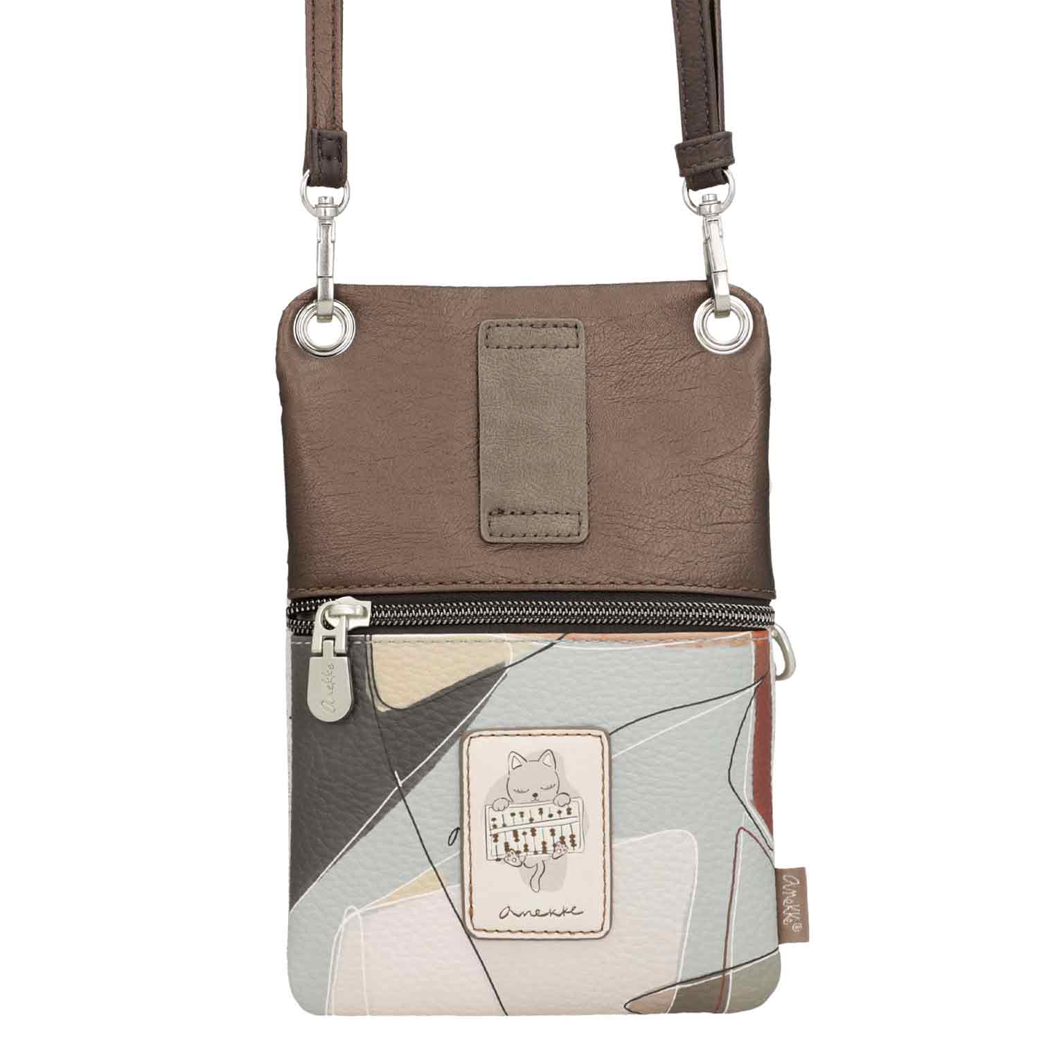 Anekke Damen Mini Umhängetasche Mini Bolso Bandolera multicolour Abbildung 2