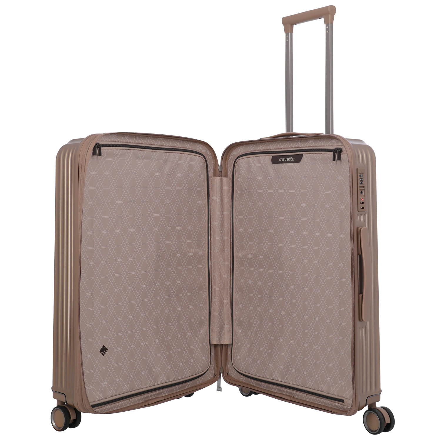 Travelite 4-Rad Trolley M erw. Paros Cappuccino