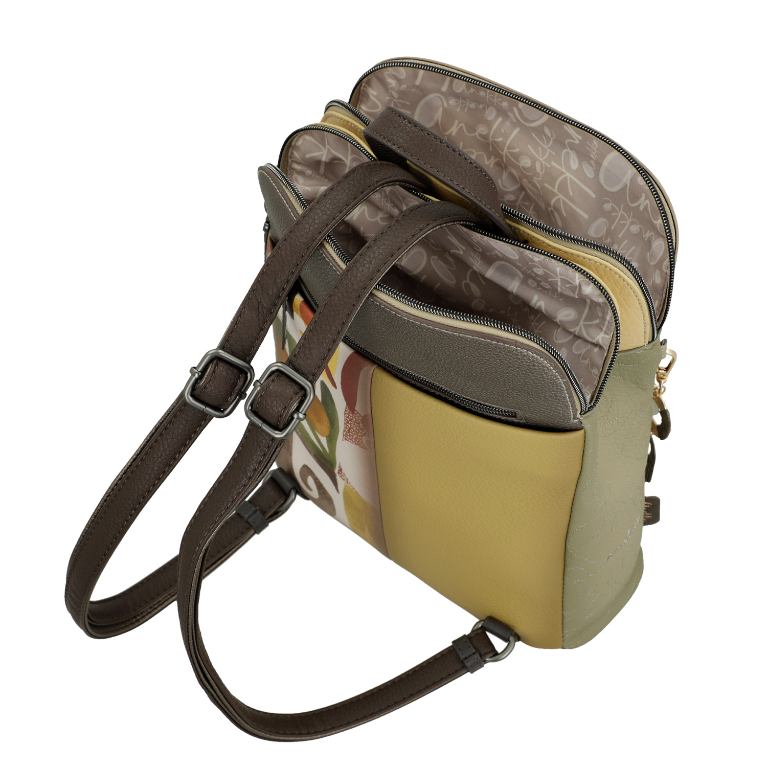 Anekke Damen Rucksack Mochila Sintetico multicolor Abbildung 4