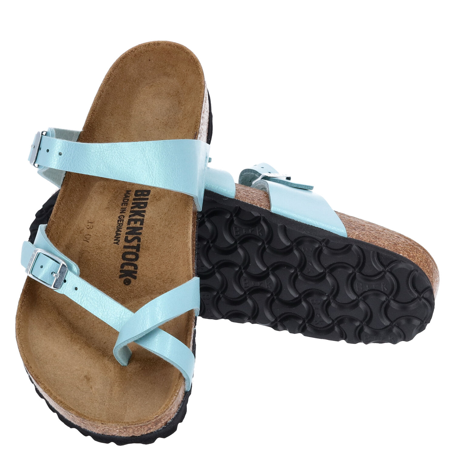 Birkenstock Sandalen Größe 39 Maya Graceful Faded Aqua   Abbildung 1