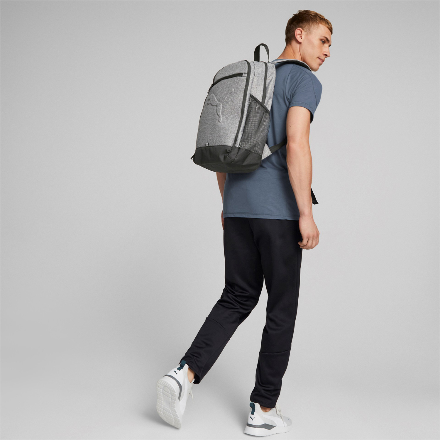 Puma Rucksack Buzz medium grey heather