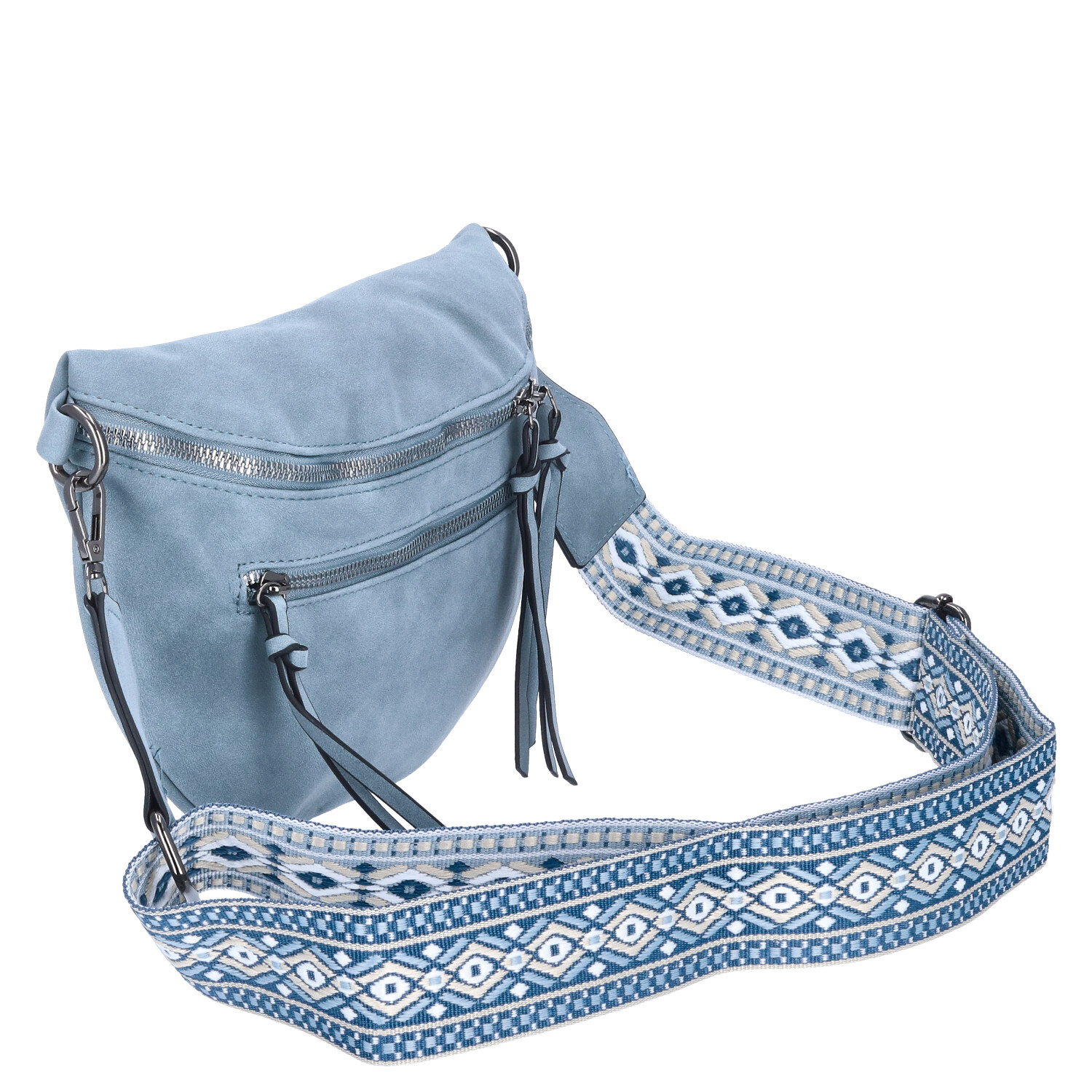 Antonio Crossbody Vintage Bag  Blue