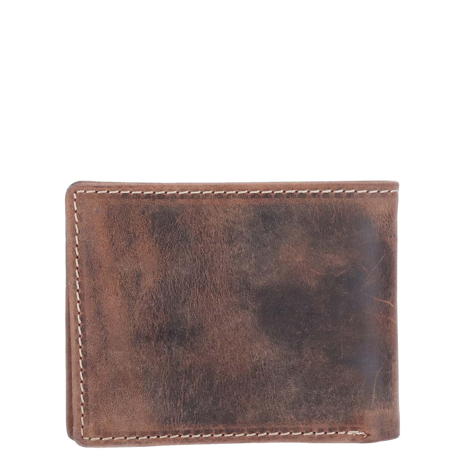 Urban Bull Leder Börse Querformat Hunter - braun Abbildung 2