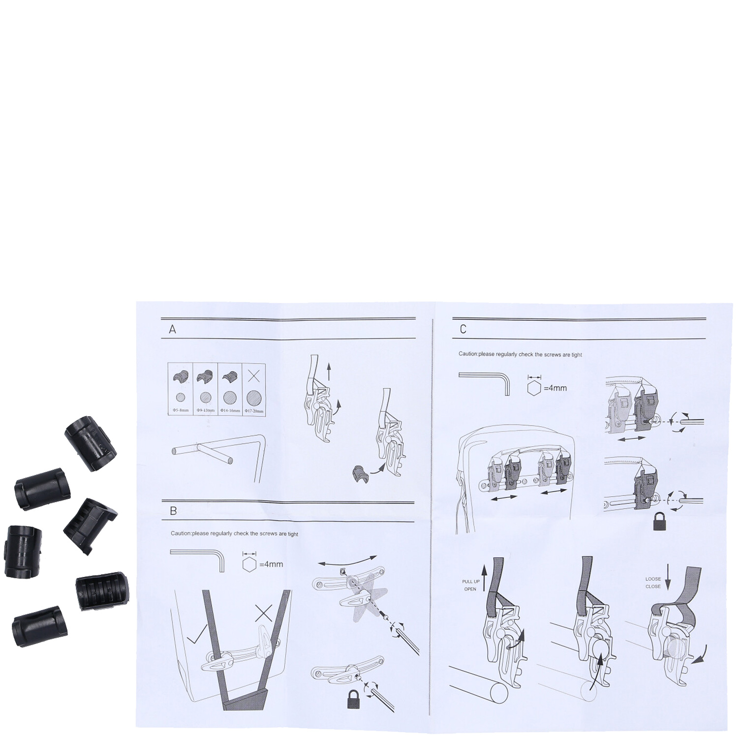 TheTrueC 2 Fahrradtaschen, Gepäcktaschen 20L - schwarz Abbildung 10