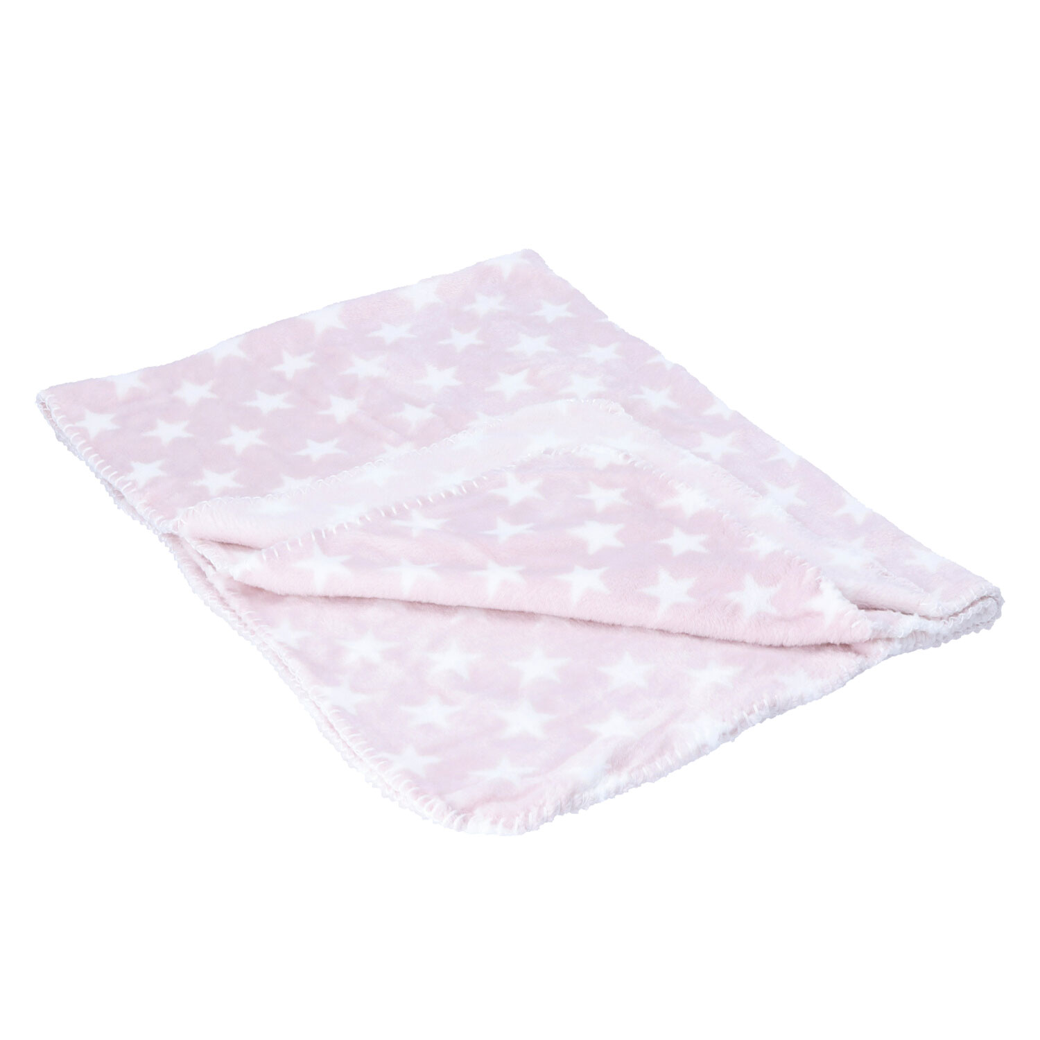 Antonio Baby Plüsch Decke mit Lama Stofftier  lila Abbildung 2