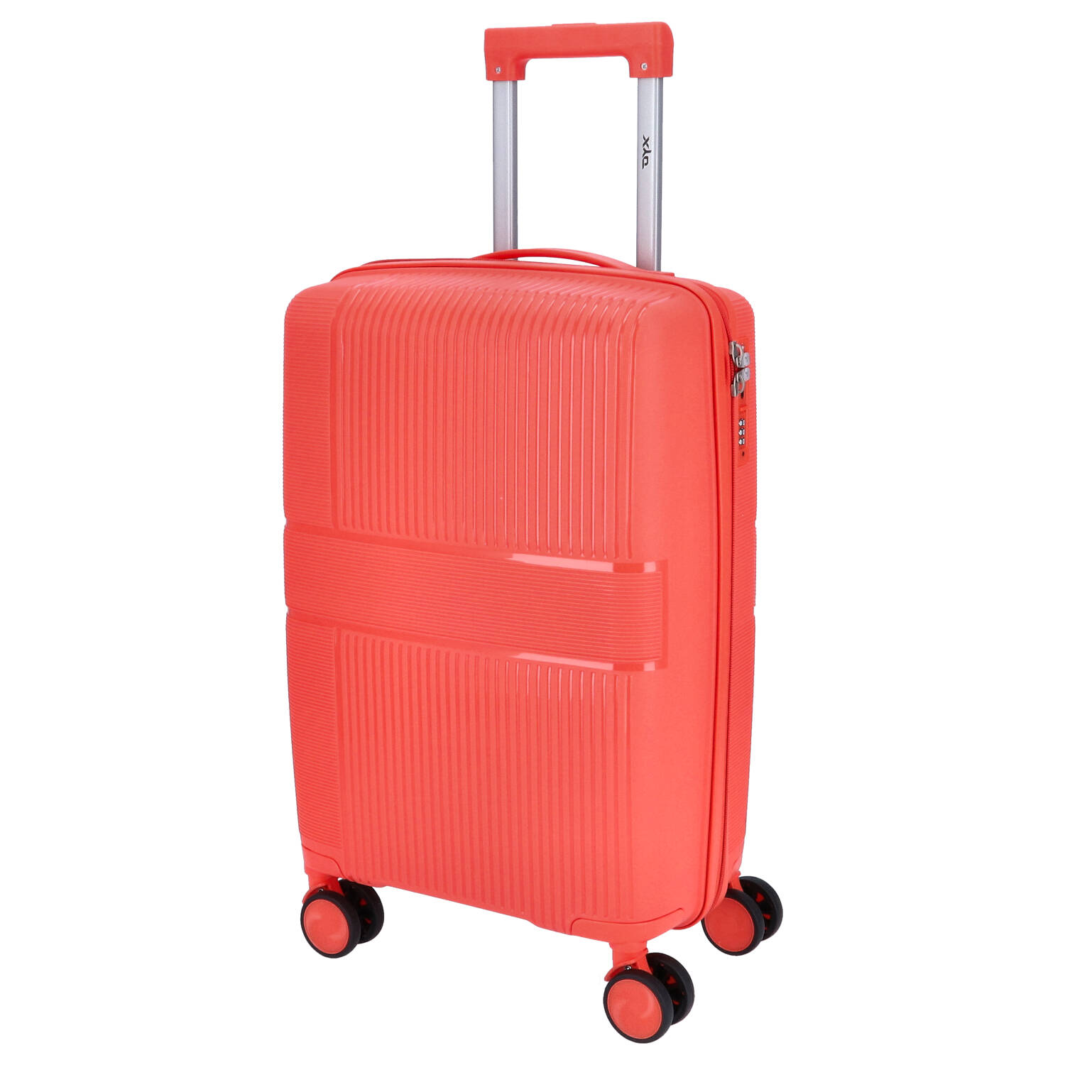 DYX 4 Rollen Trolley 4er Set  S/M/L/Beauty Case Rom orange Abbildung 3