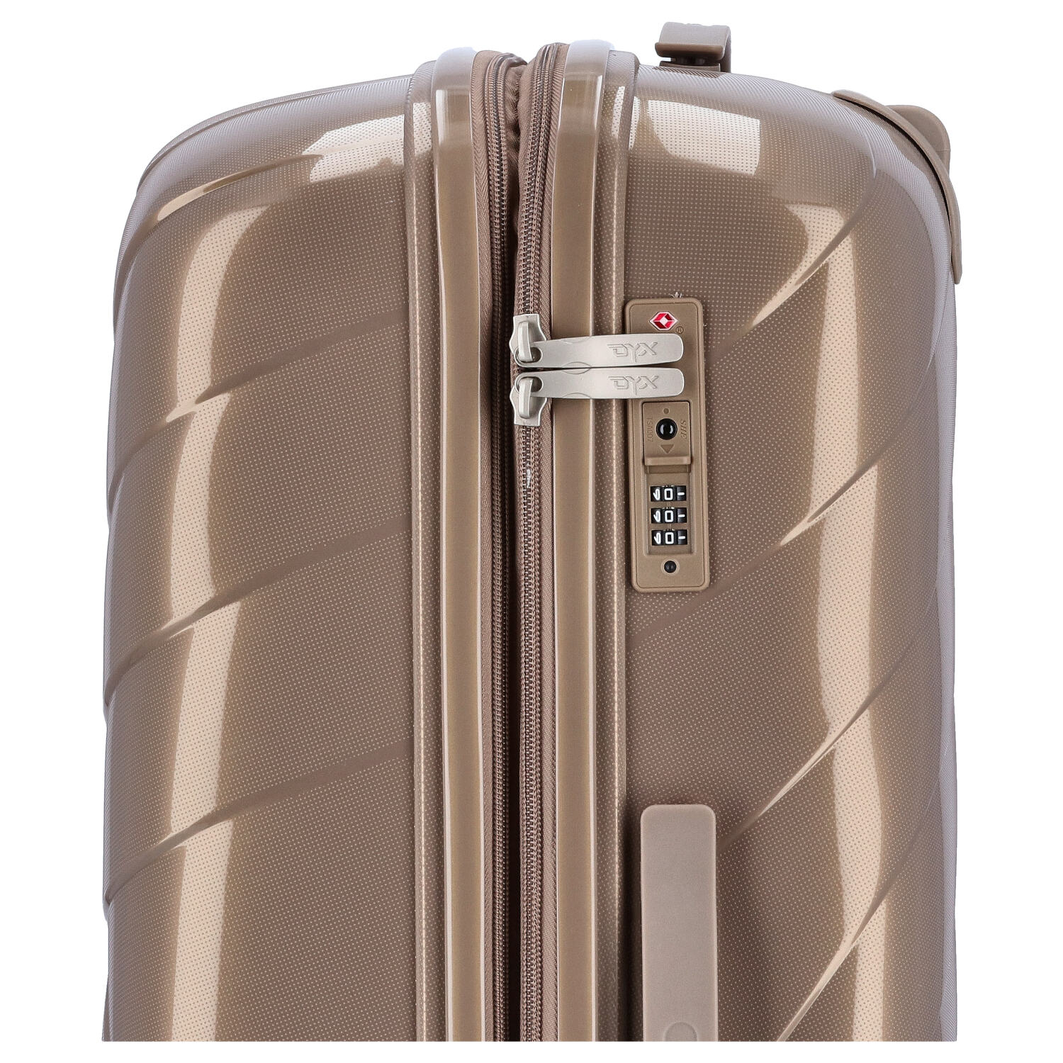 DYX 4 Rollen Trolley 3er Set S/M/L Dubai gold Abbildung 5