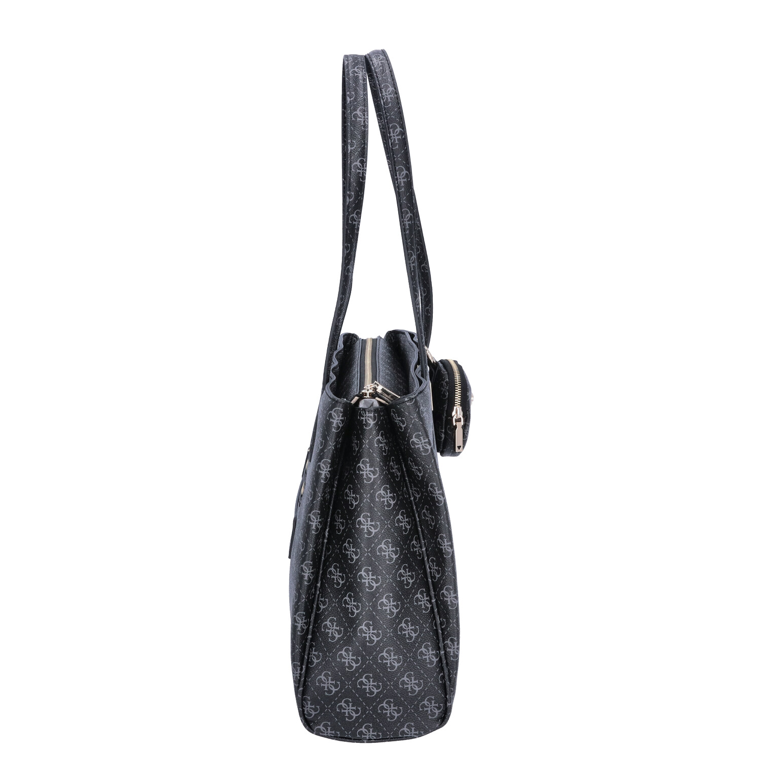 GUESS Damen Shopper Power Play Dark Black