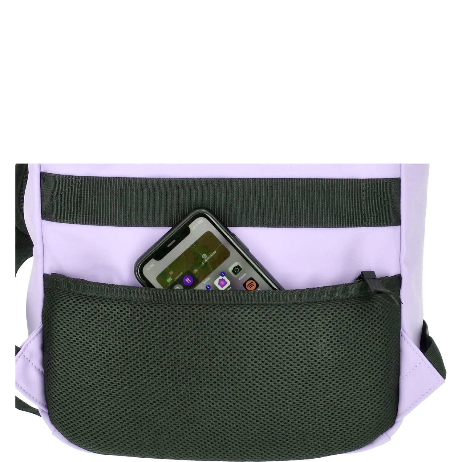 TheTrueC Stylischer Cityrucksack mit großem Stauraum Bennie lila Abbildung 6