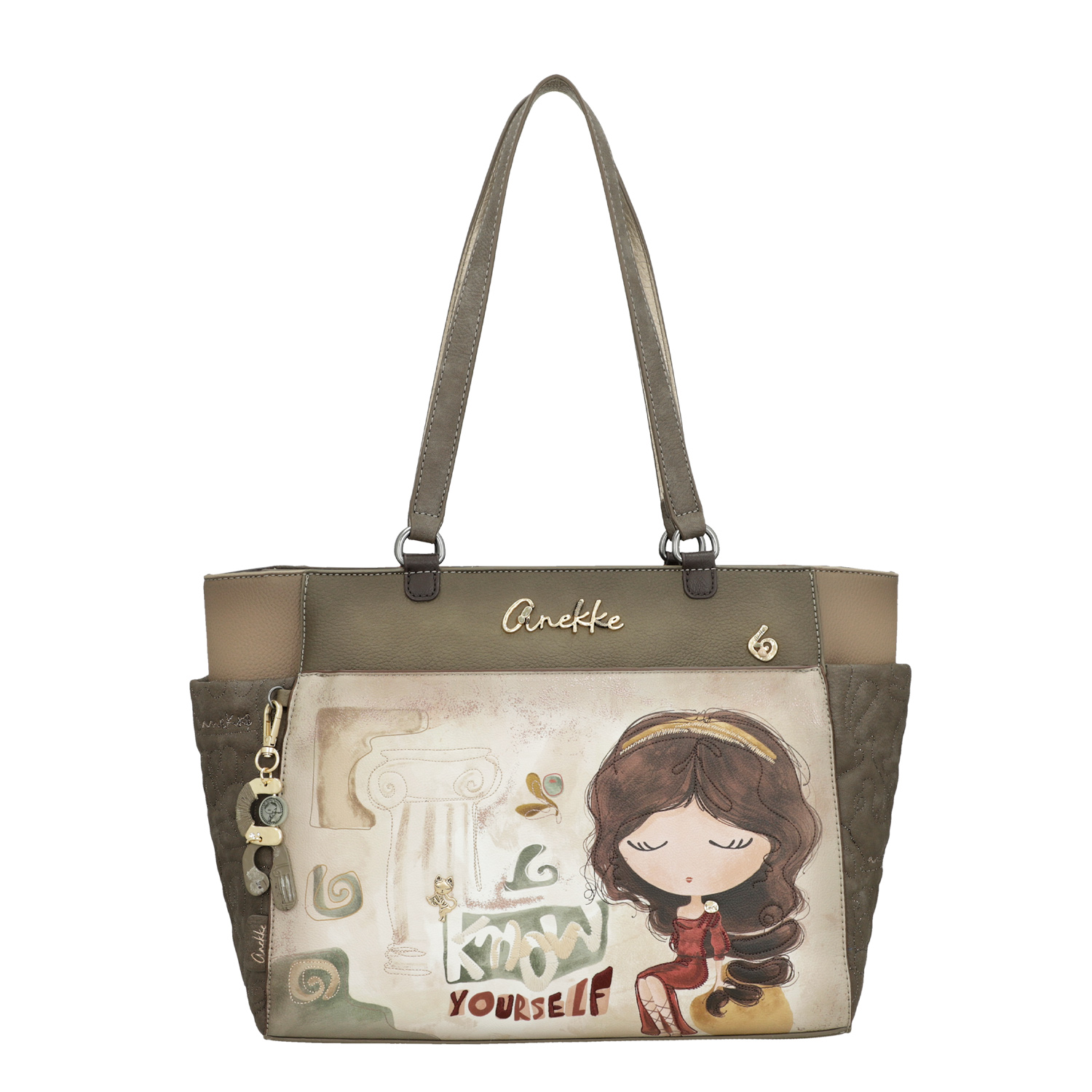 Anekke Damen Schultertasche Bolso De Hombro multicolour Abbildung 1