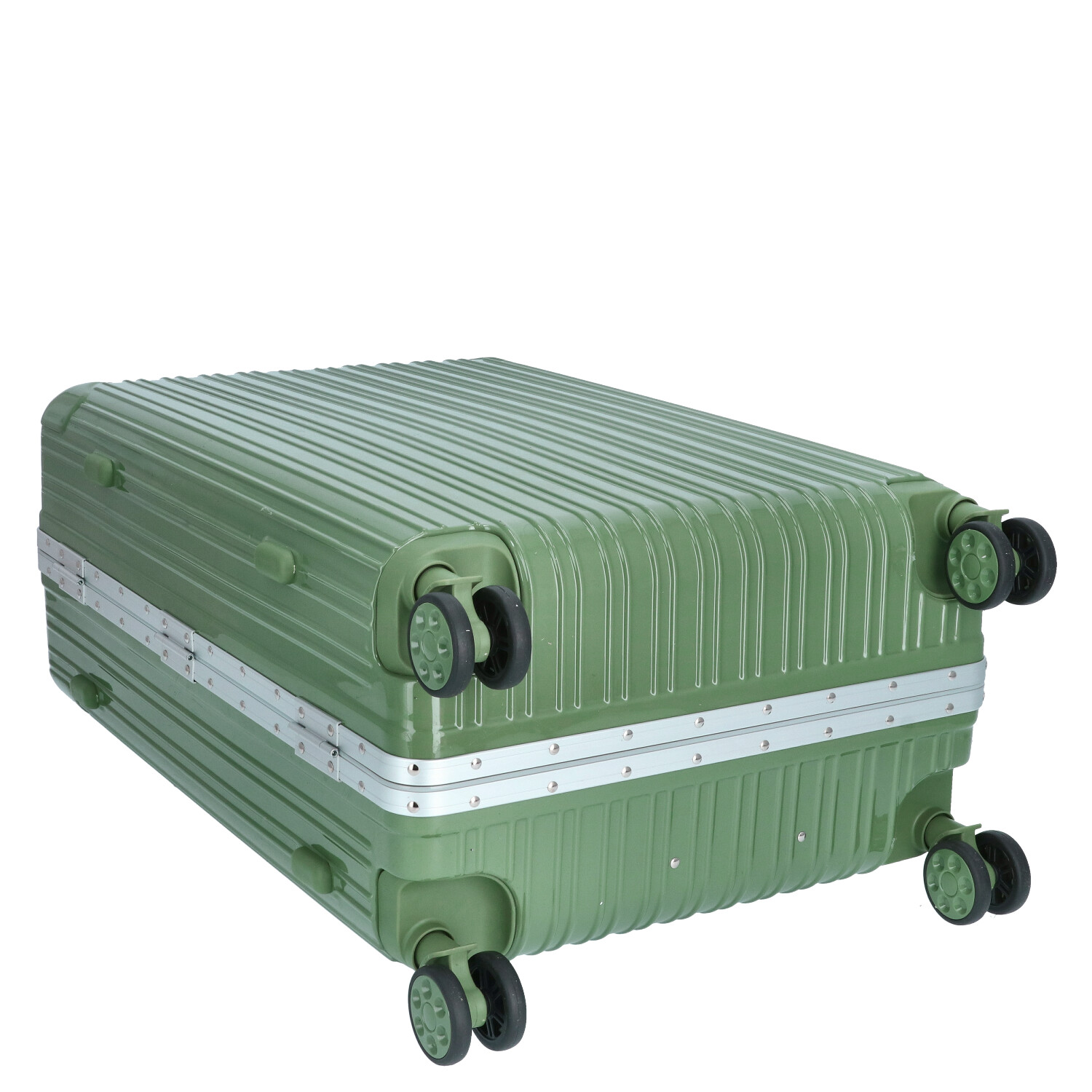 TheTrueC 4-Rad Trolley 72cm Alu-Rahmen London army green