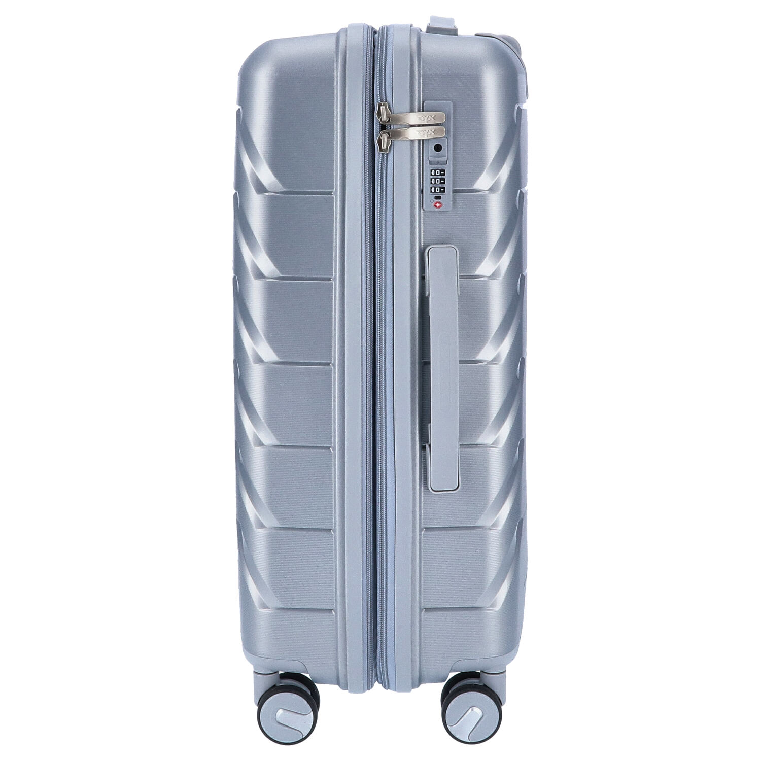 DYX 4 Rollen Trolley M 65,5 cm Washington silber Abbildung 4
