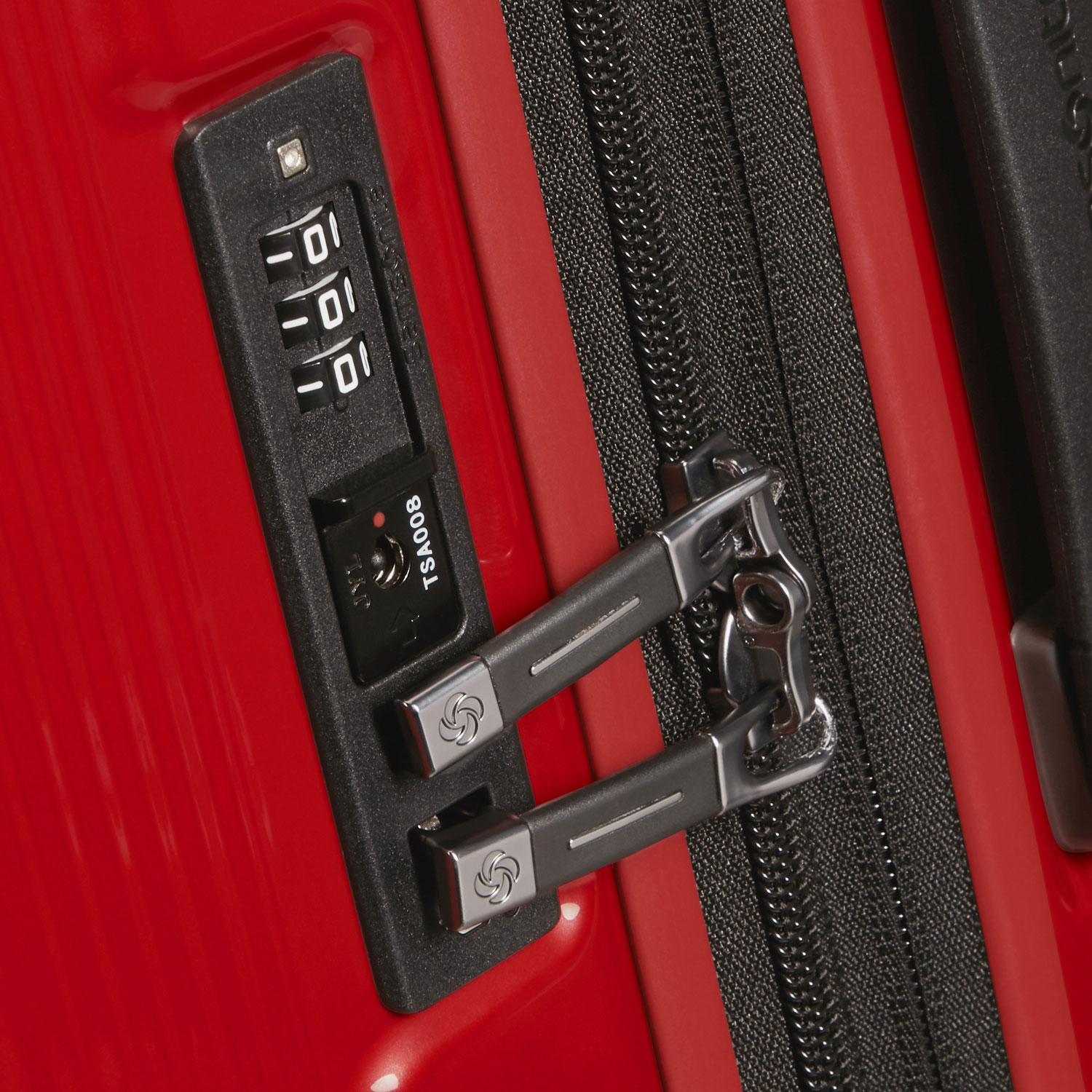 Samsonite Trolley mit 4 Rollen 75cm EXP. Nuon metallic red Abbildung 8