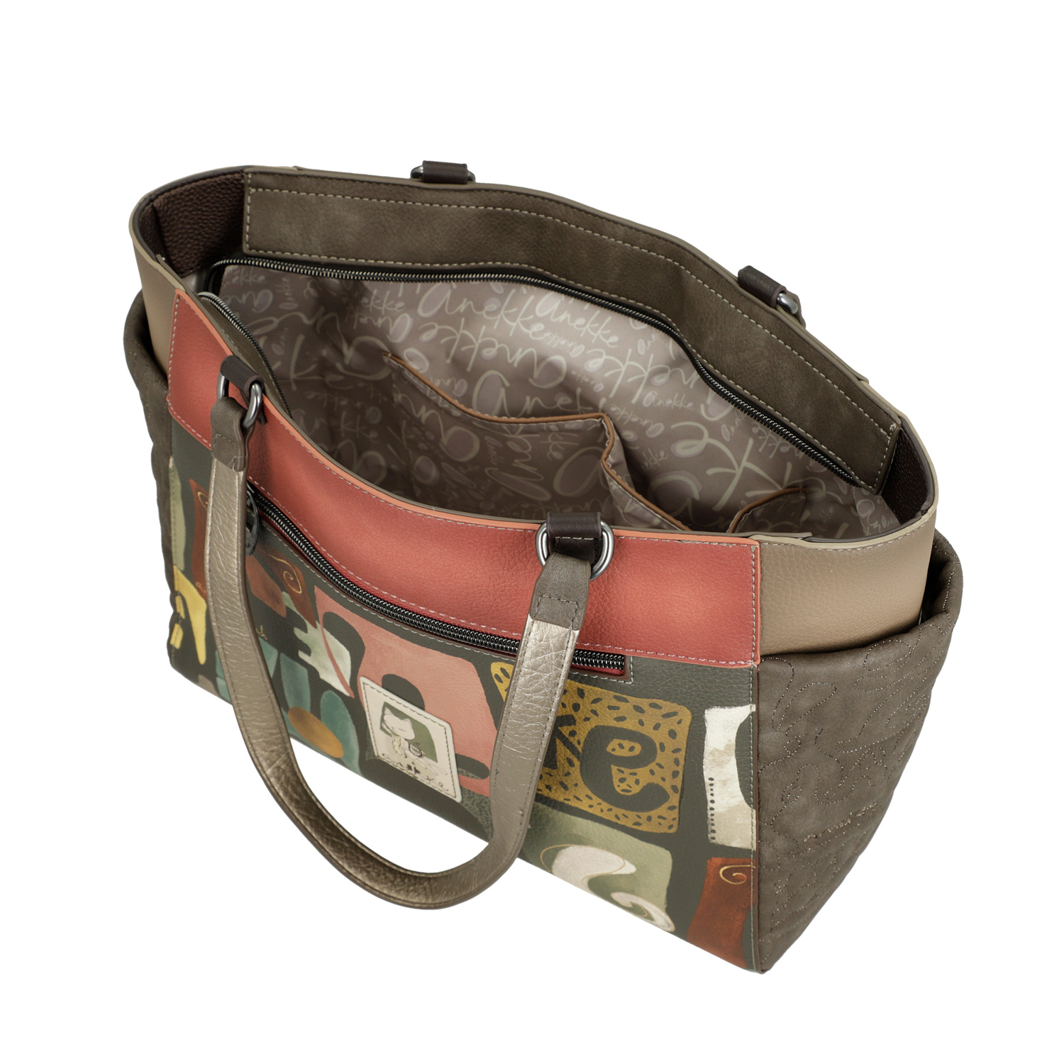 Anekke Damen Schultertasche Bolso De Hombro multicolour Abbildung 4