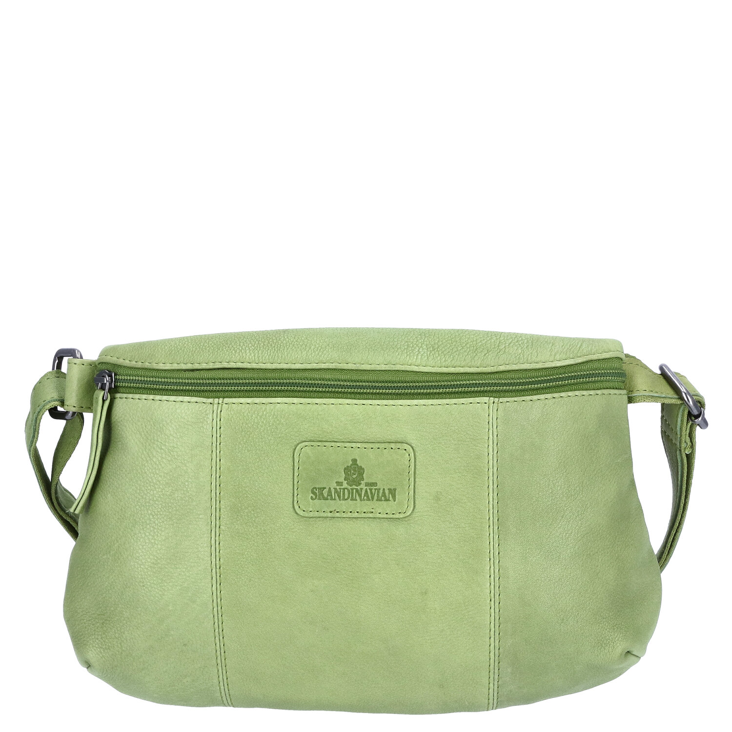 The Skandinavian Brand Leder Crossbody Bag  Green