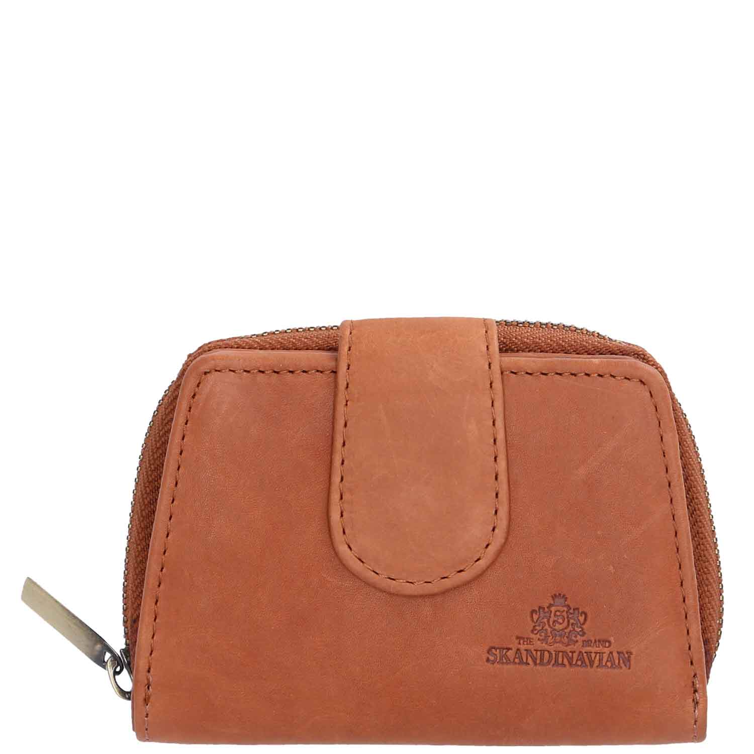 The Skandinavian Brand Lady Wallet  Cognac