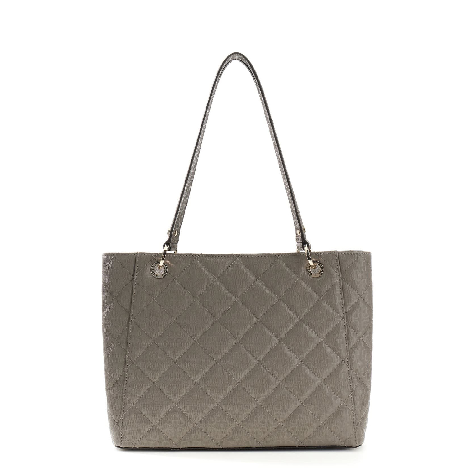 GUESS Umhängetasche Libby Noel Tote Dark Taupe Abbildung 2