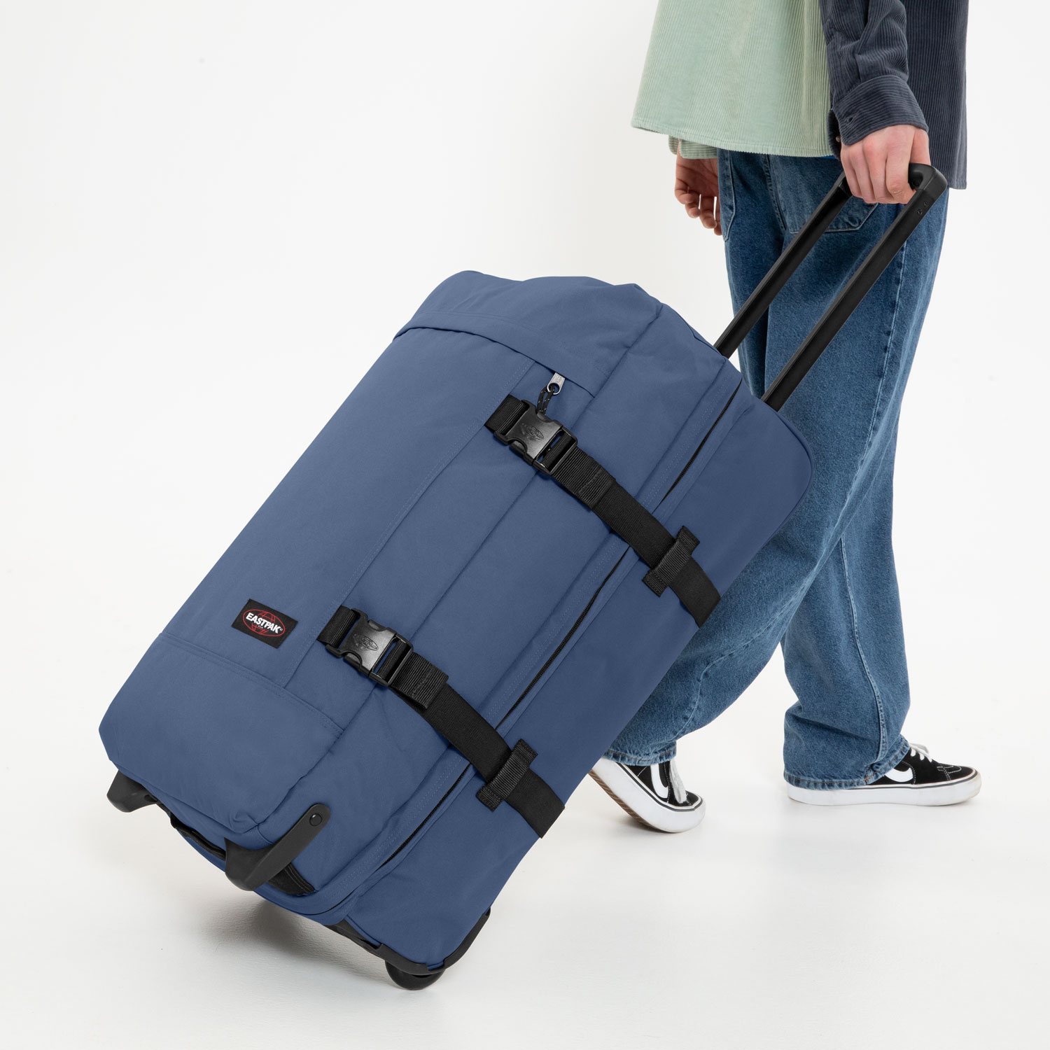 Eastpak Reisetasche mit Rollen Tranverz M powder pilot