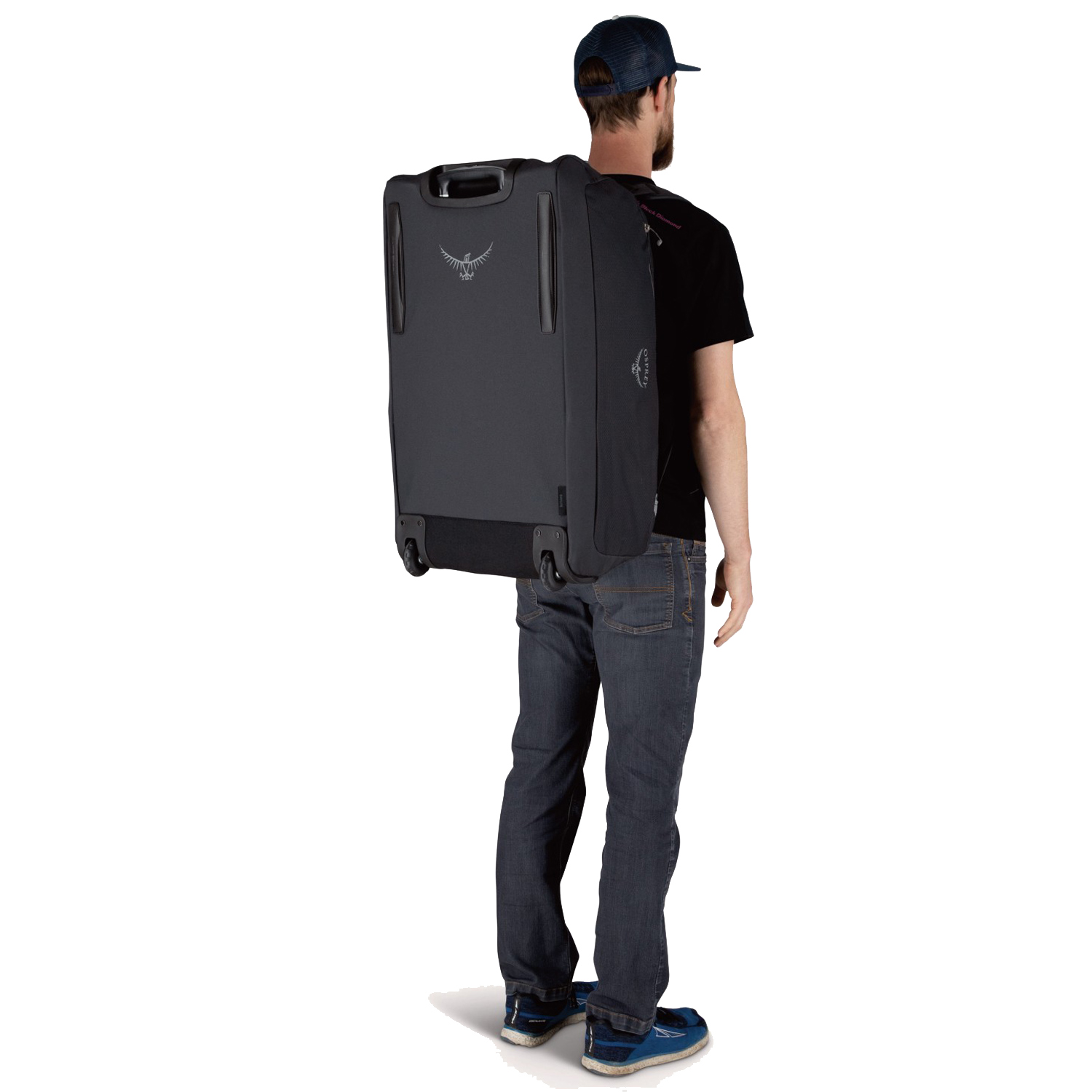 OSPREY Reisetasche mit Rollen Daylite Whld Duffel 85 Black Abbildung 6