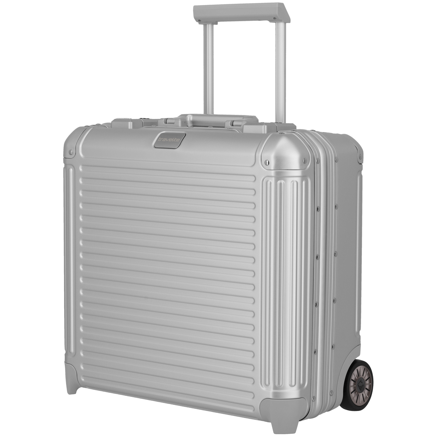 Travelite Business Trolley Aluminium NEXT silber