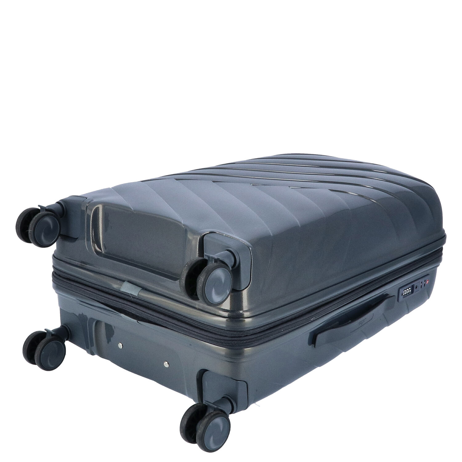 DYX 4 Rollen Koffer M 67 cm Dubai grau Abbildung 6