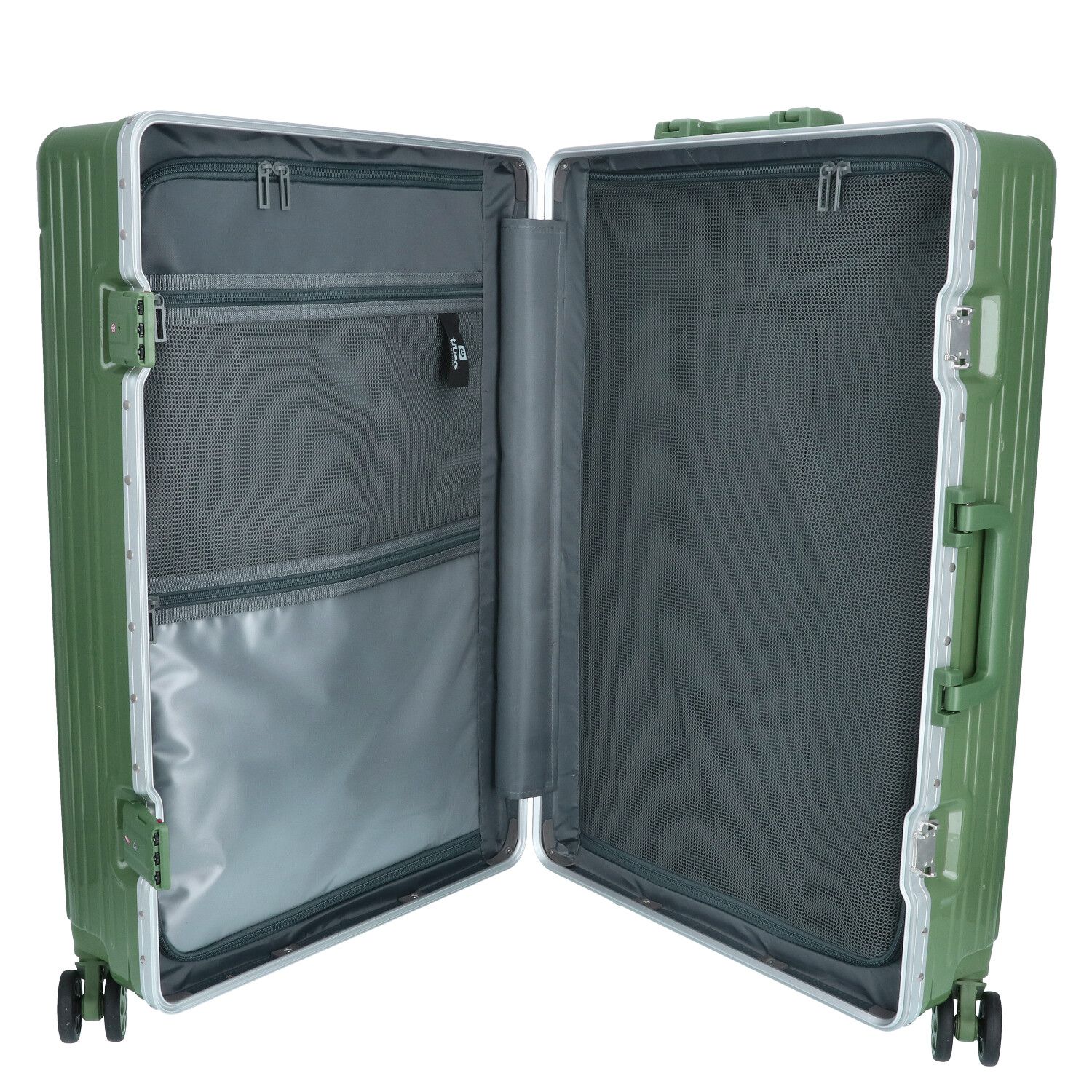 TheTrueC 4-Rad Trolley 72cm Alu-Rahmen London army green