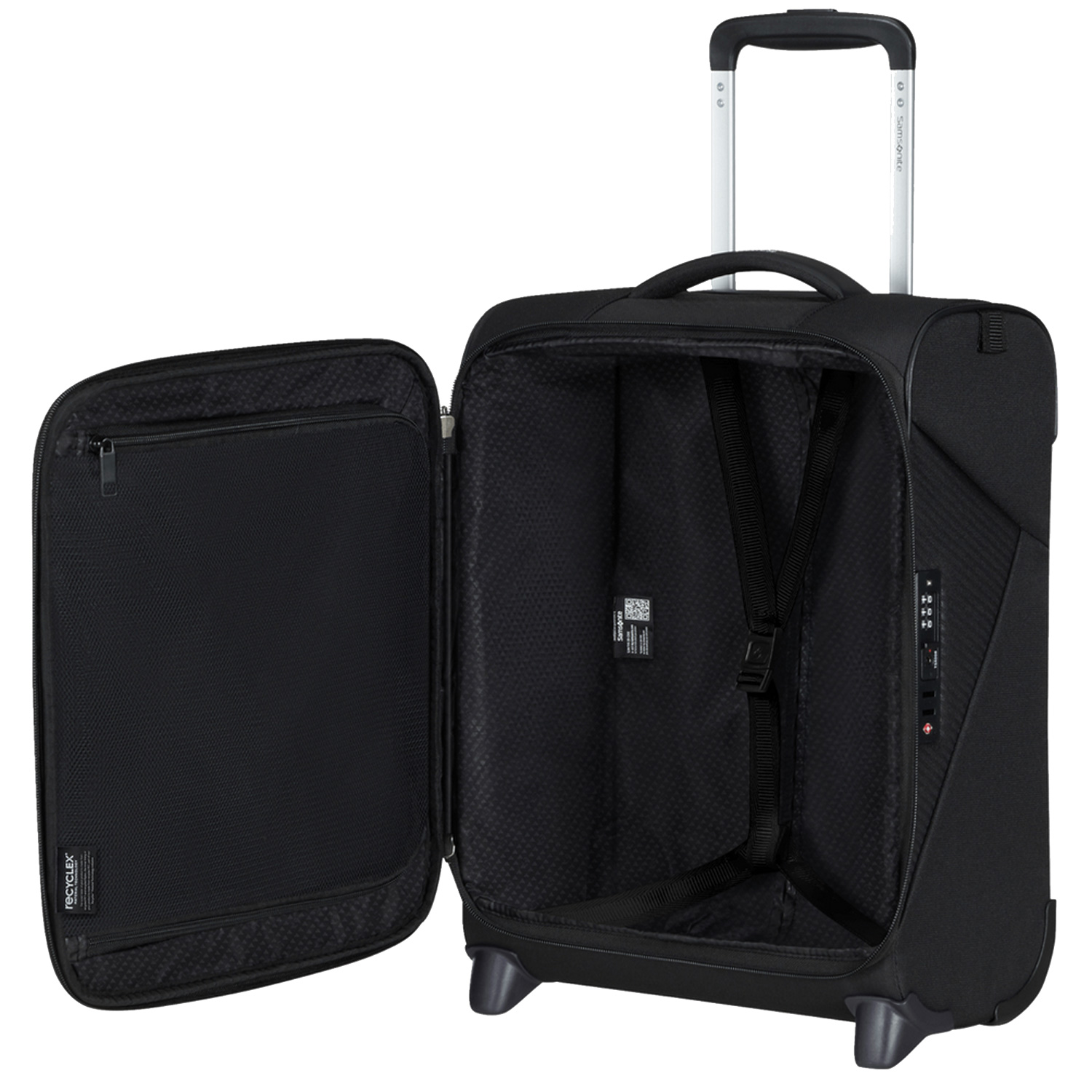 Samsonite 2-Rad Trolley Upright 45/16 Underseater Litebeam Black