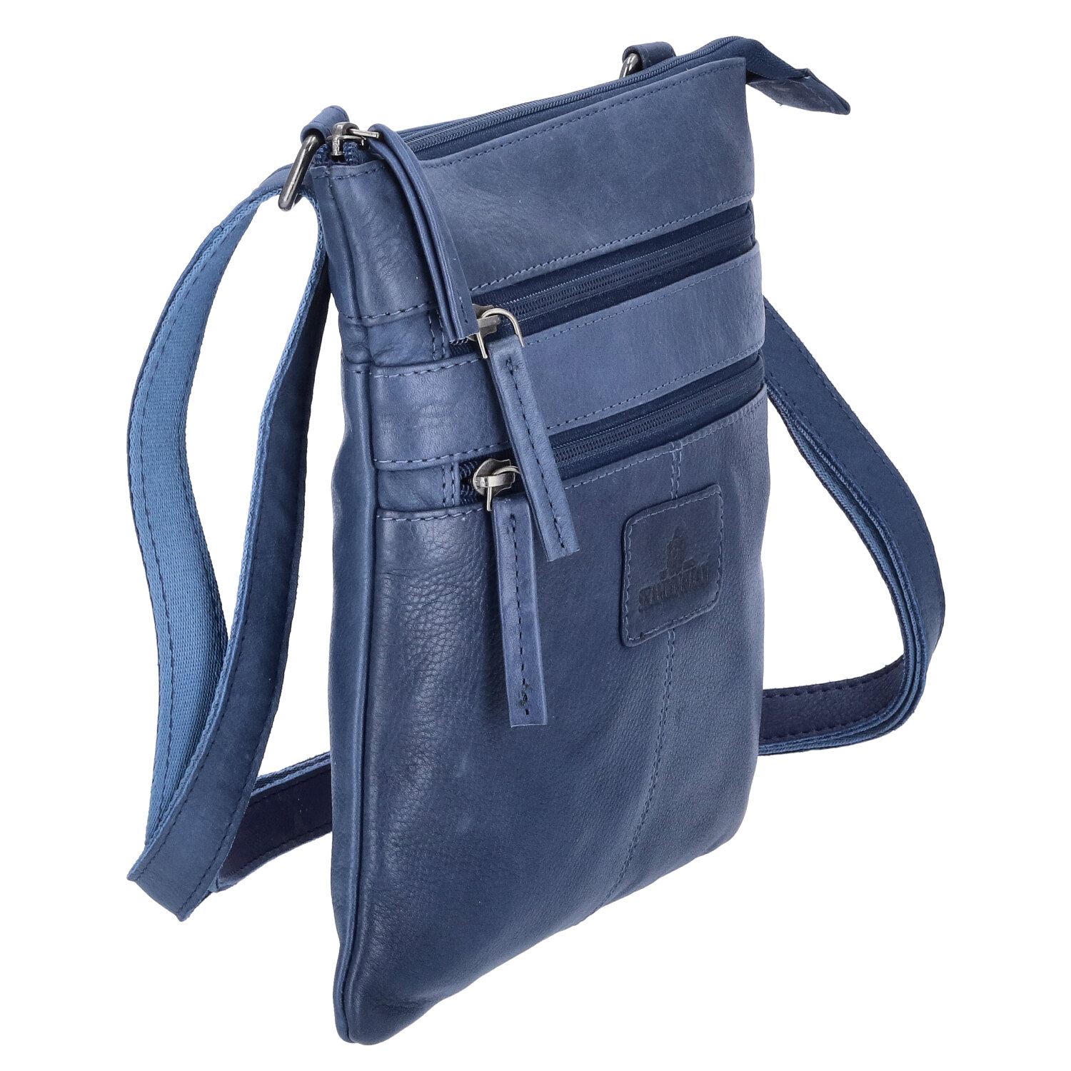 The Skandinavian Brand Damen Ledertasche  Blue