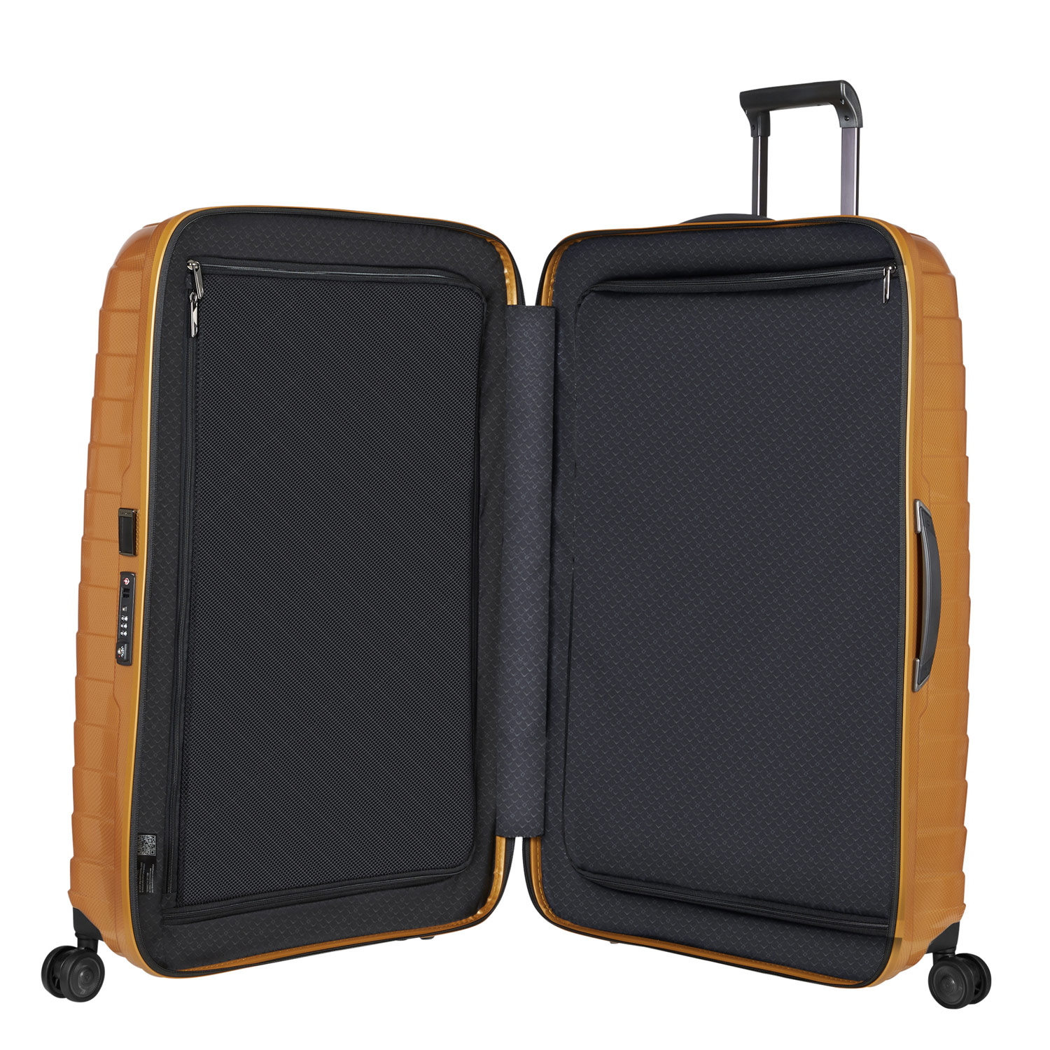 Samsonite Trolley mit 4 Rollen 81cm Proxis honey Gold Abbildung 6