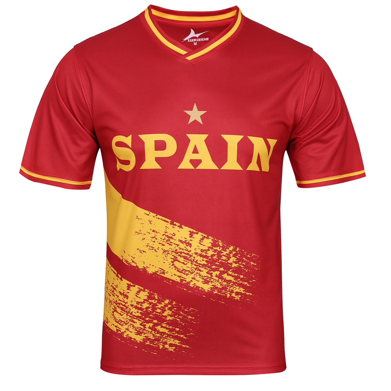 Antonio Spanien Herren Trikot Gr. S  rot Abbildung 1