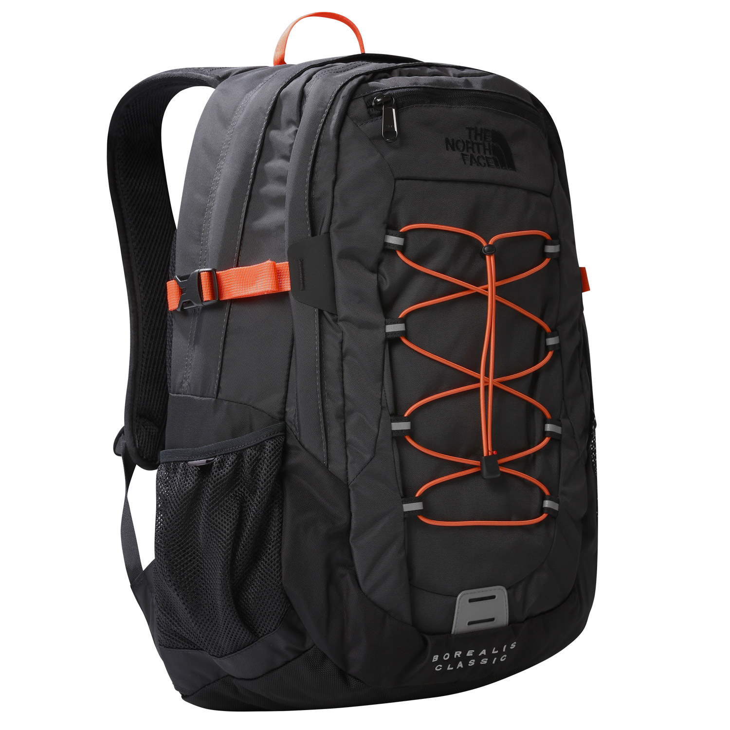 The North Face Rucksack Version 24/25 Borealis Classic Asphalt Grey-Retro Orange