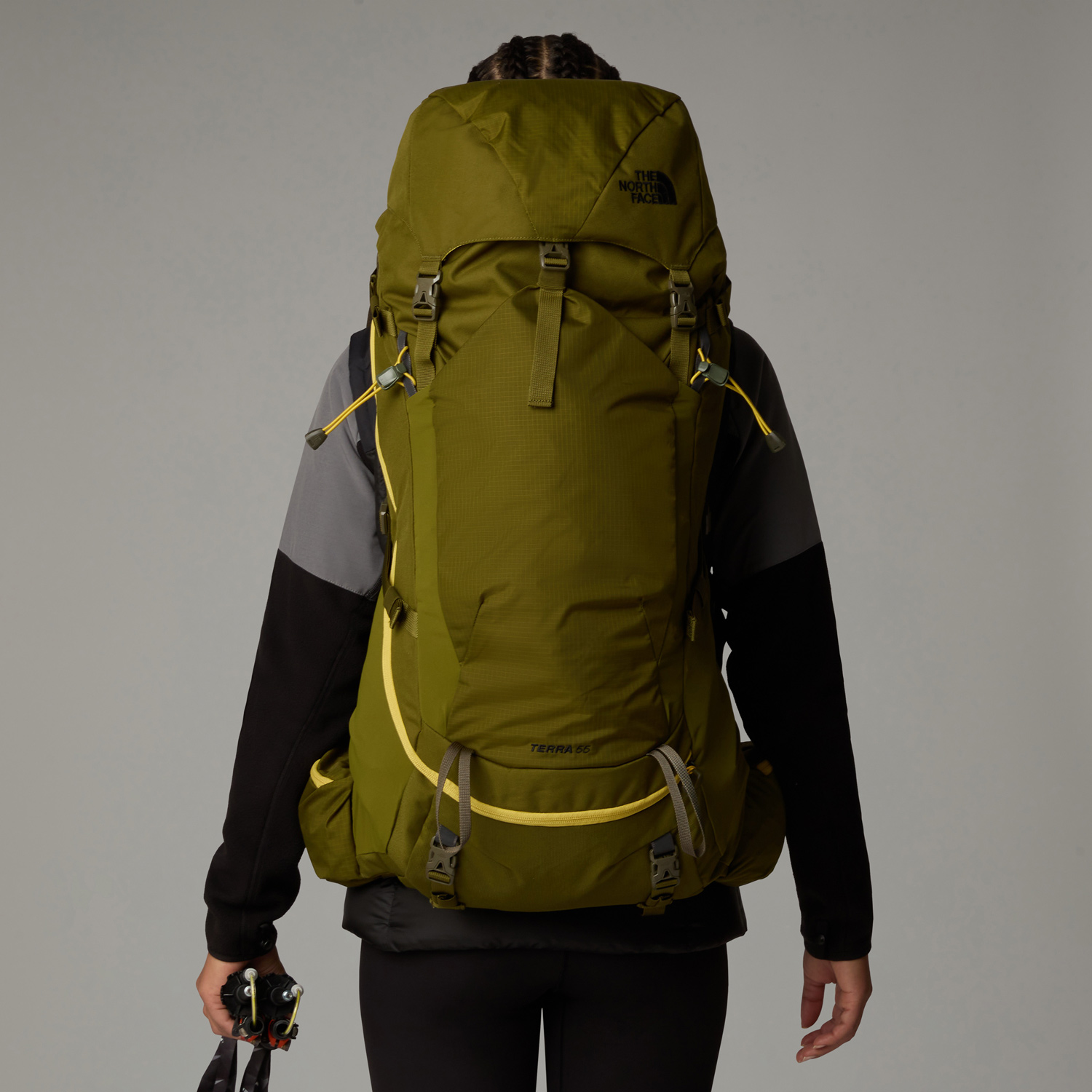 The North Face Trekkingrucksack S/M Terra 55 forest olive/new taupe green Abbildung 7