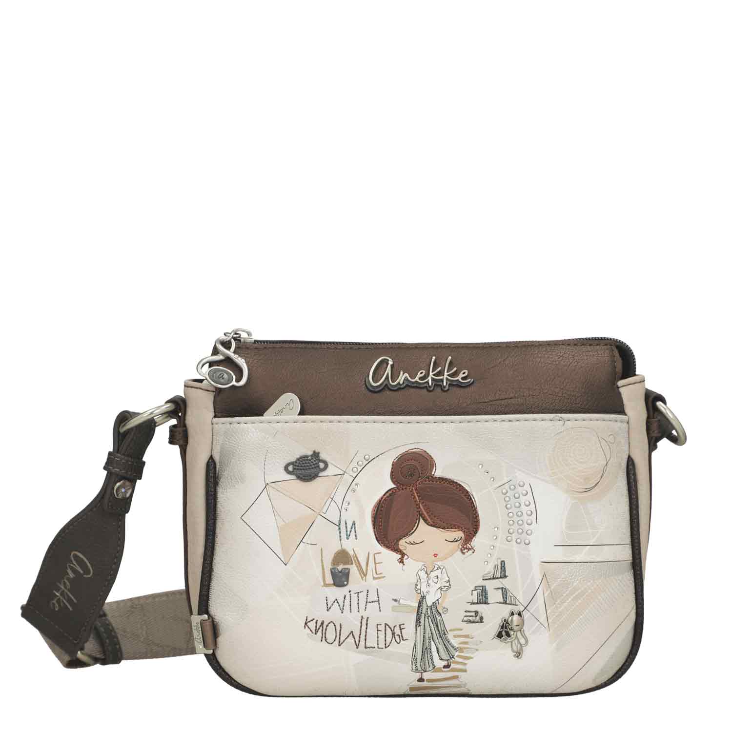 Anekke Damen Umhängetasche Bolso Bandolera multicolour Abbildung 1