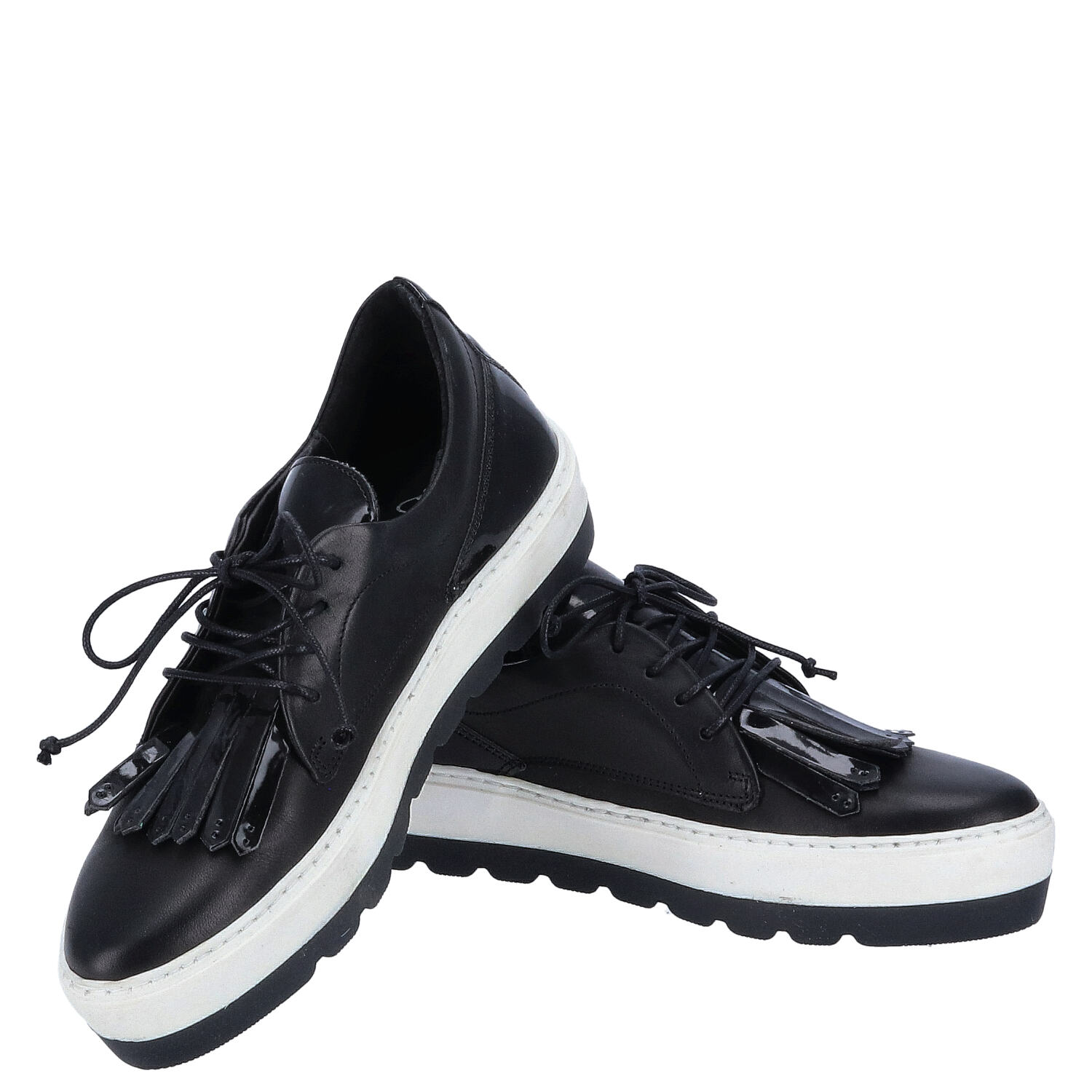 SPM Damenschuhe Manga Sneaker Größe 38 black combi   Abbildung 1