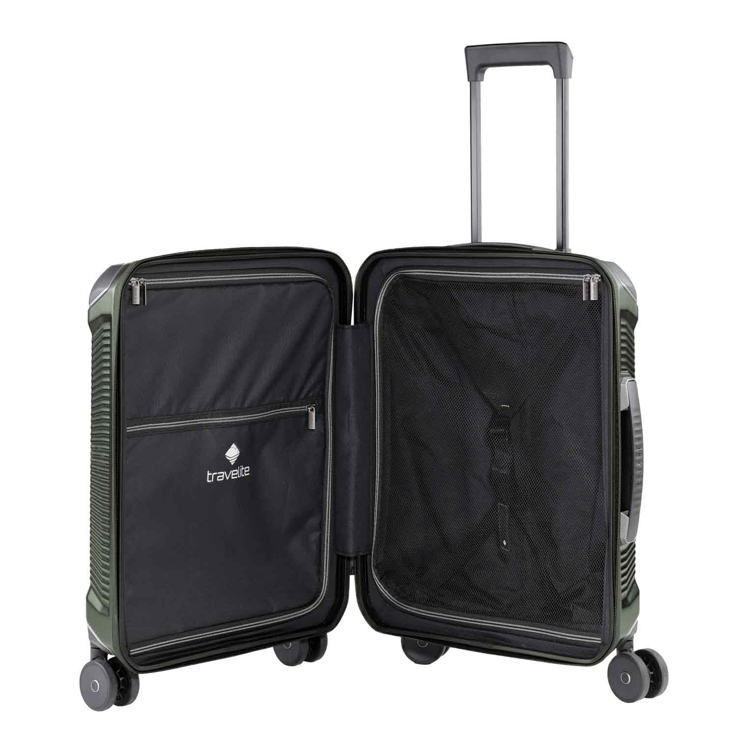 Travelite 4-Rad Trolley S MILLENNIUM pine green Abbildung 5