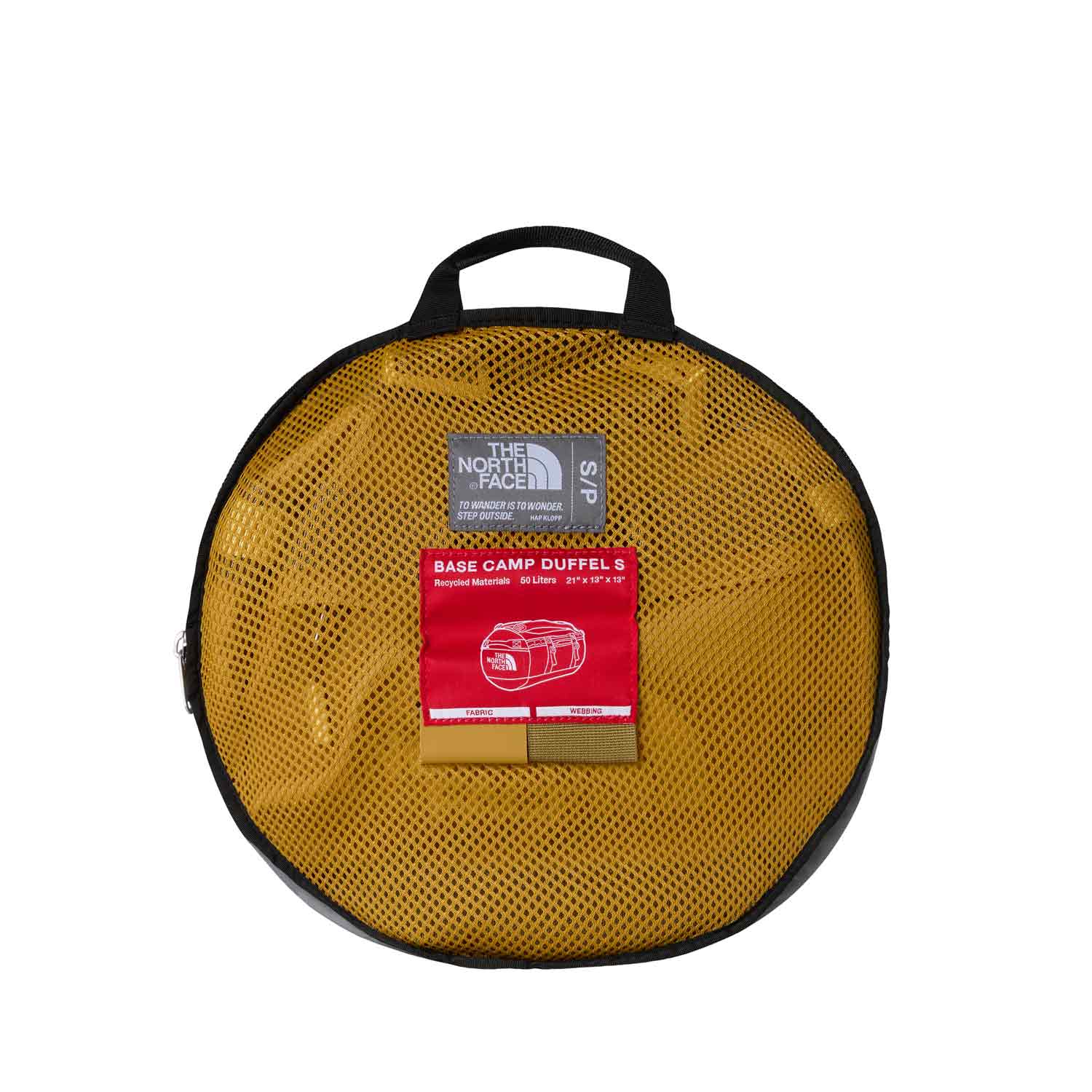 The North Face Reisetasche/Rucksack Base Camp Duffel S Golden Tan/Cedar/Honeye Abbildung 3