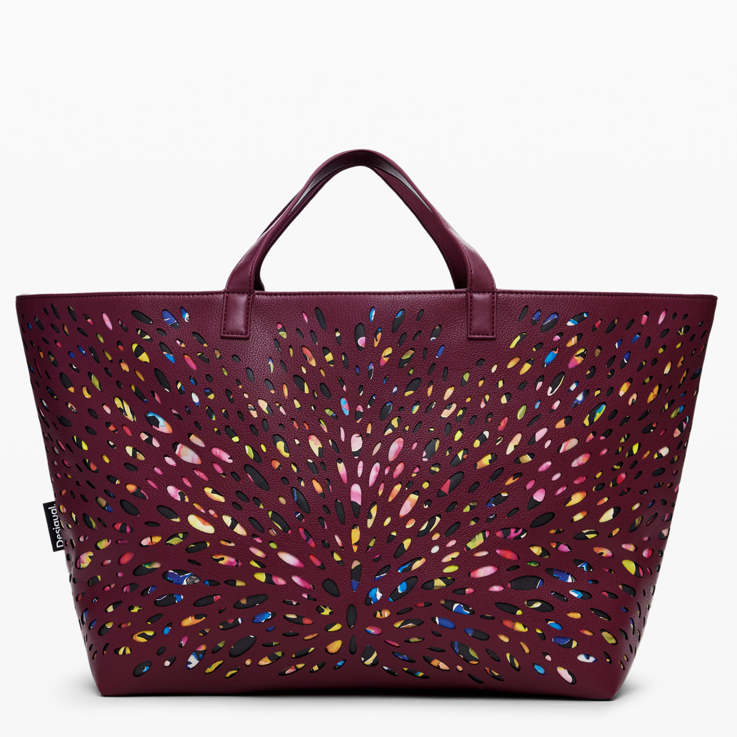 Desigual Shopper Handtasche Blackwell Cahuil Granate