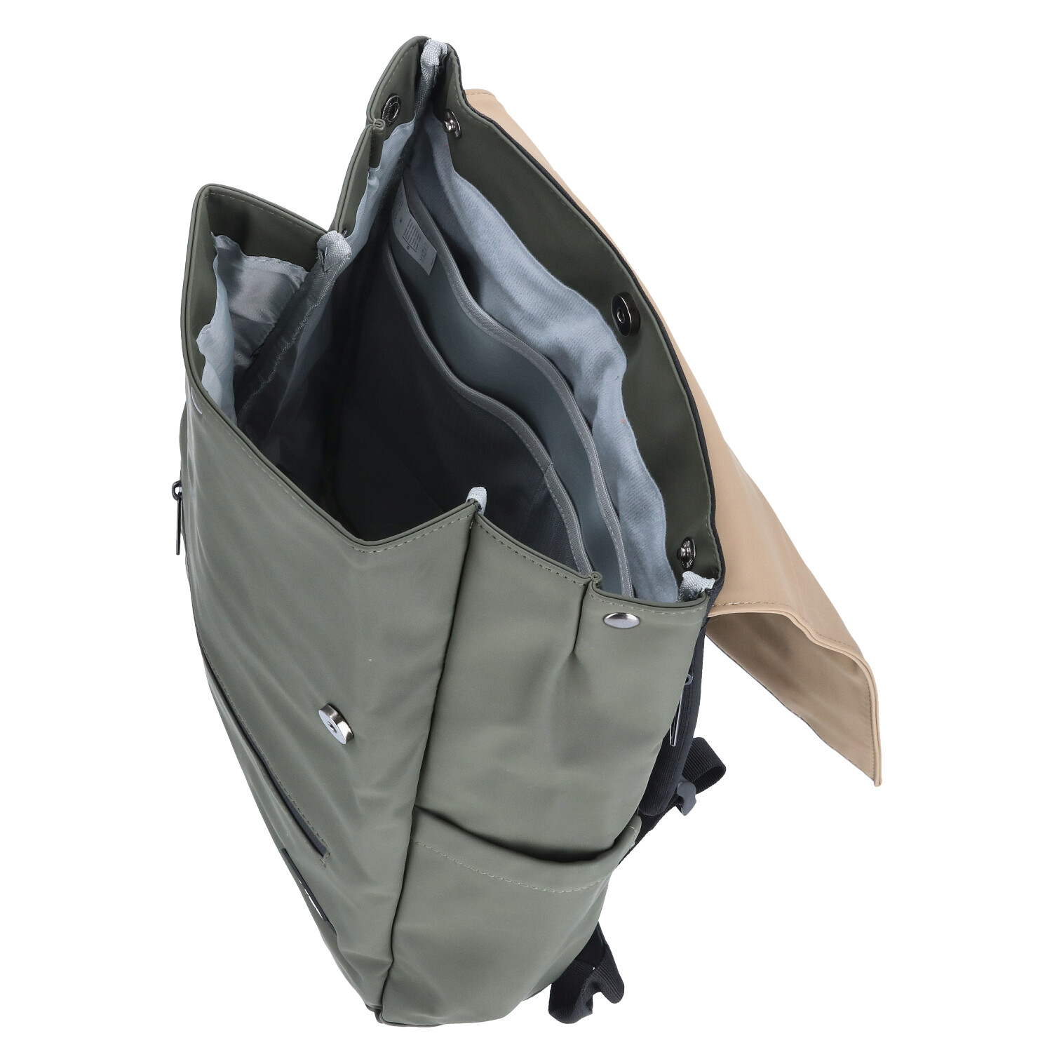 TheTrueC Rucksack Urban Line - Lisa - olive-taupe Abbildung 5