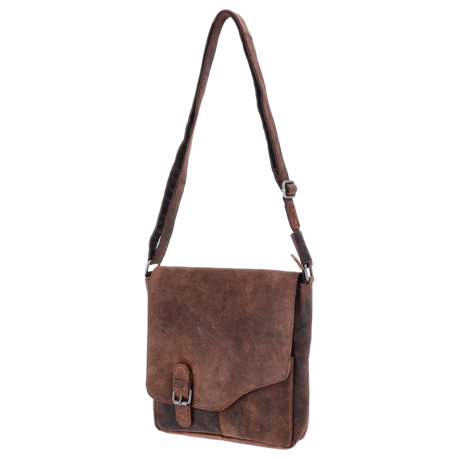 The Skandinavian Brand Leder Umhängetasche Hunter  braun Abbildung 5
