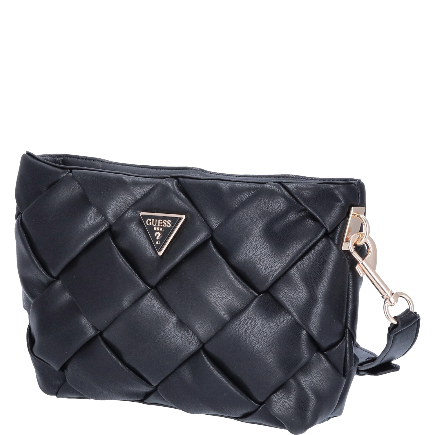 GUESS Damen Umhängetasche Zaina Black