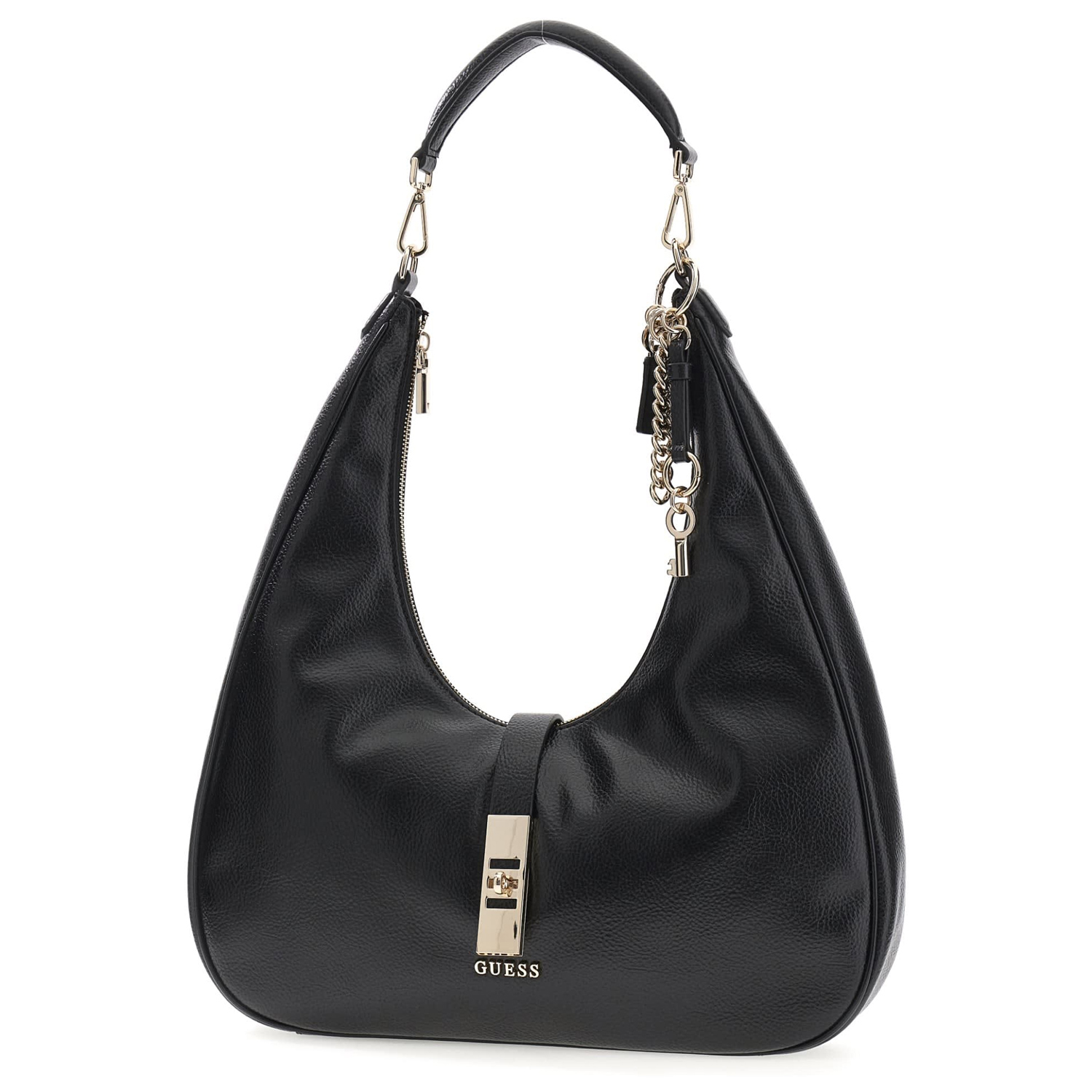 GUESS Umhängetasche Brooke Hobo Black Abbildung 1
