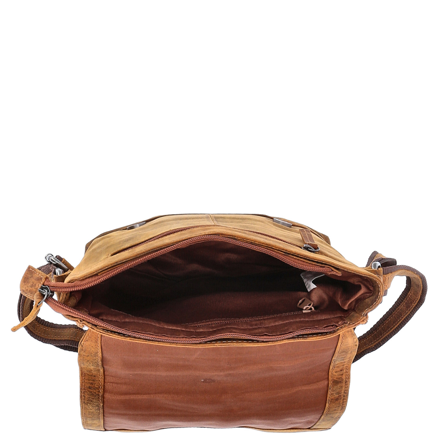 The Skandinavian Brand Leder Umhängetasche Hunter  Cognac Abbildung 5